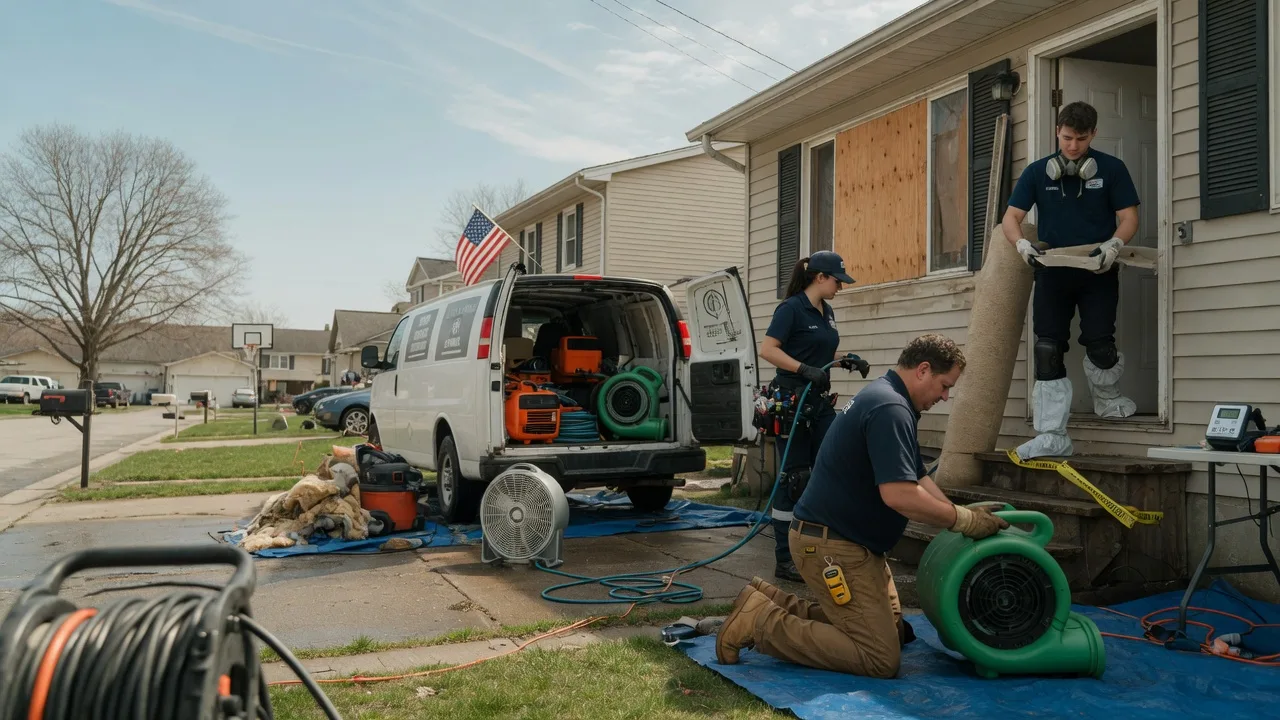 Water Damage Restoration in Cleveland, WV near me